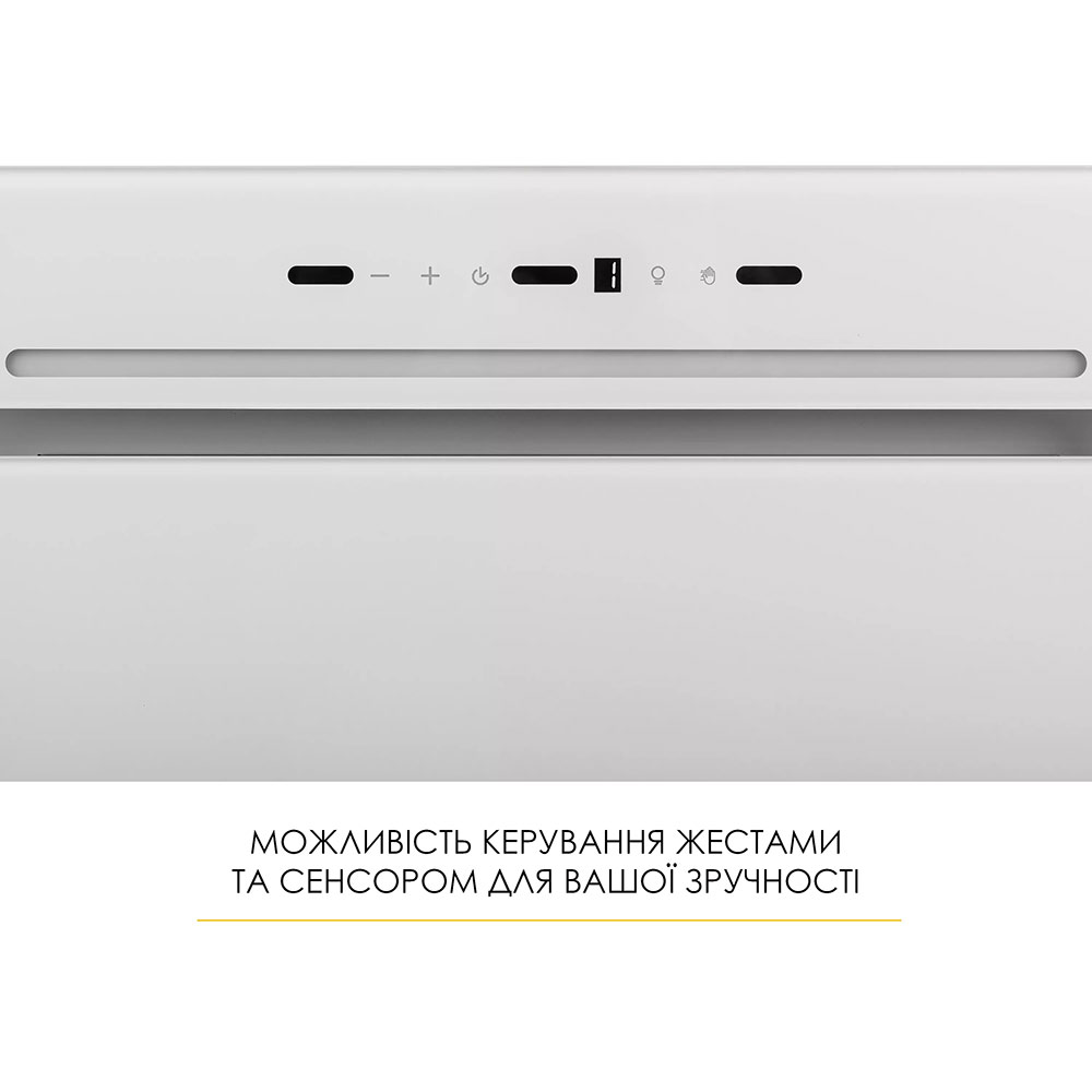 Витяжка WEILOR LUMINA WBG 69 White Silence (УТ000004556) Тип вбудована
