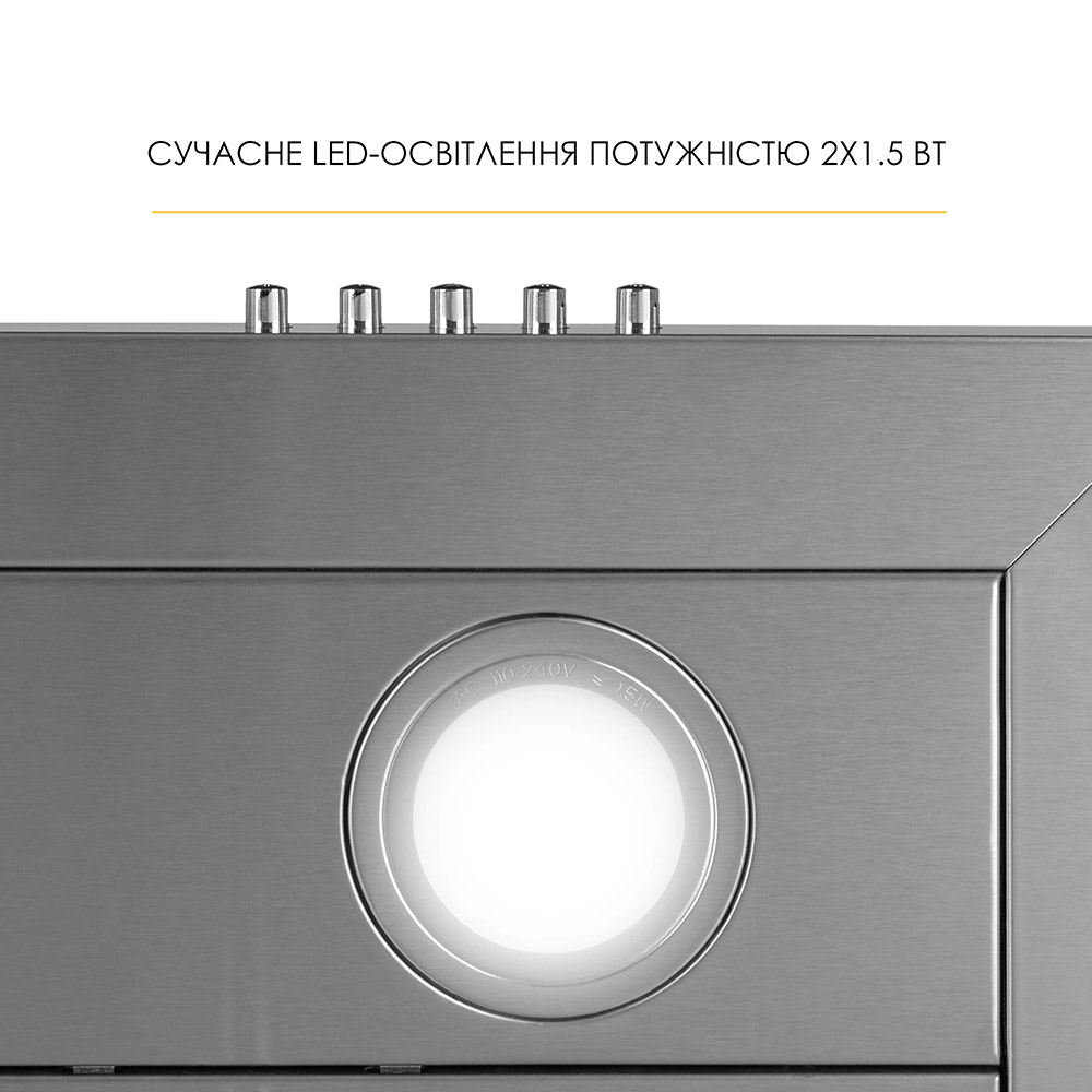 Зображення Витяжка WEILOR MIST WTX 68 Inox (УТ000004566)