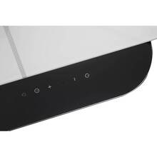Витяжка PERFELLI DNS 9753 B 1100 WH/BL LED Strip