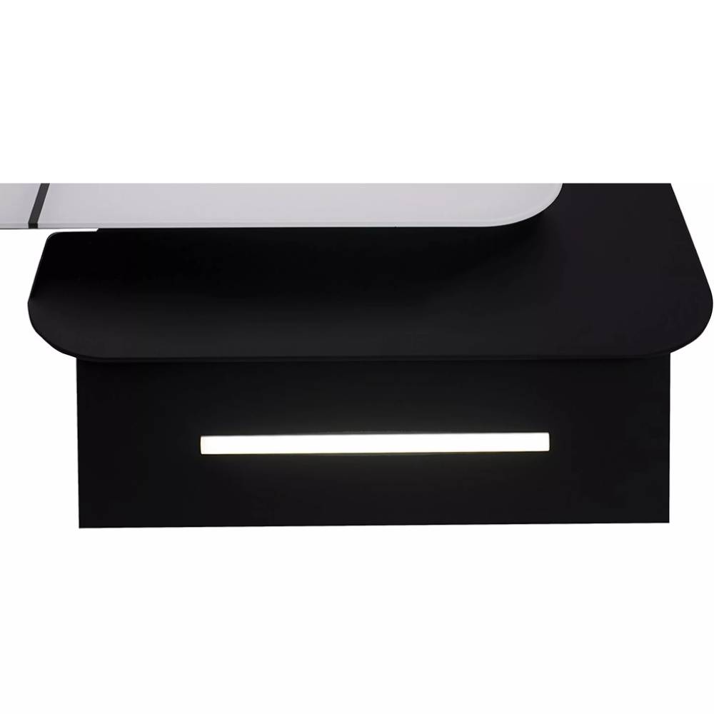 Витяжка PERFELLI DNS 9753 B 1100 WH/BL LED Strip Тип похила