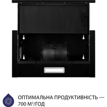 Витяжка MINOLA HTL 5214 BLF 700 LED