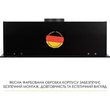 Вытяжка WEILOR LUNA WBG 55 Black (УТ000004608)