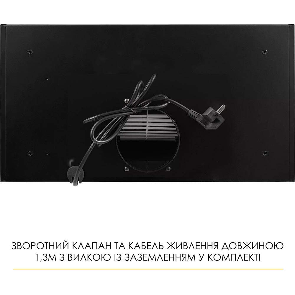 В Украине Вытяжка WEILOR LUNA WBG 55 Black (УТ000004608)