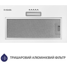 Витяжка MINOLA HBI 5214 WH 700 LED
