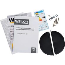 Вытяжка WEILOR LUNA WBG 58 Black (УТ000004610)
