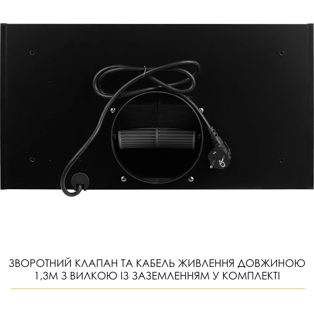Изображение Вытяжка WEILOR LUNA WBG 58 Black (УТ000004610)