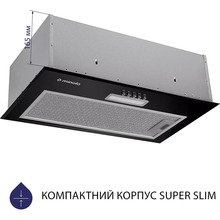 Витяжка MINOLA HBI 5614 BL 1000 LED