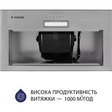 Вытяжка MINOLA HBI 5614 I 1000 LED