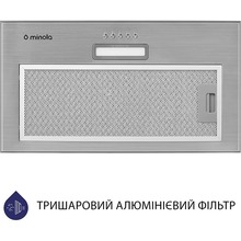 Вытяжка MINOLA HBI 5614 I 1000 LED
