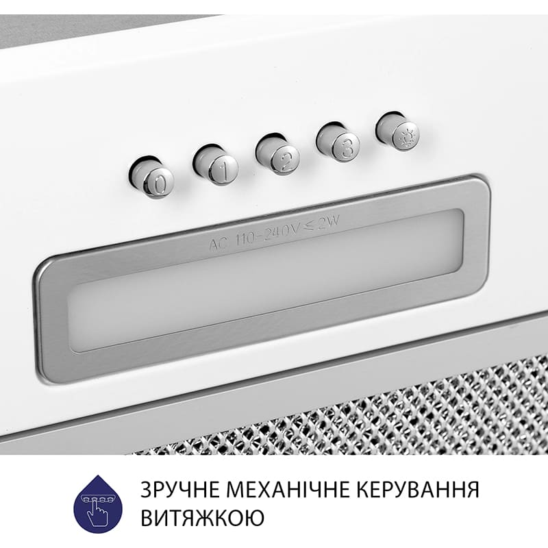 Фото Вытяжка MINOLA HBI 5614 WH 1000 LED