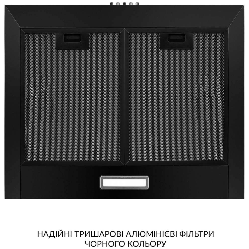 Витяжка WEILOR WK 65 FBL Тип купольна