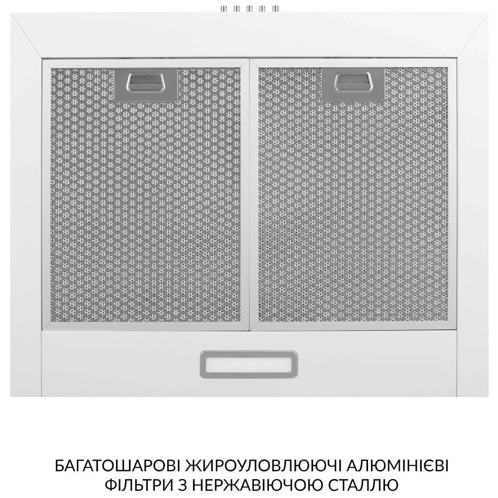 Витяжка WEILOR WK 65 WH Тип купольна