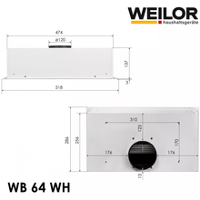 BI/airvent WEILOR WB 64 WH