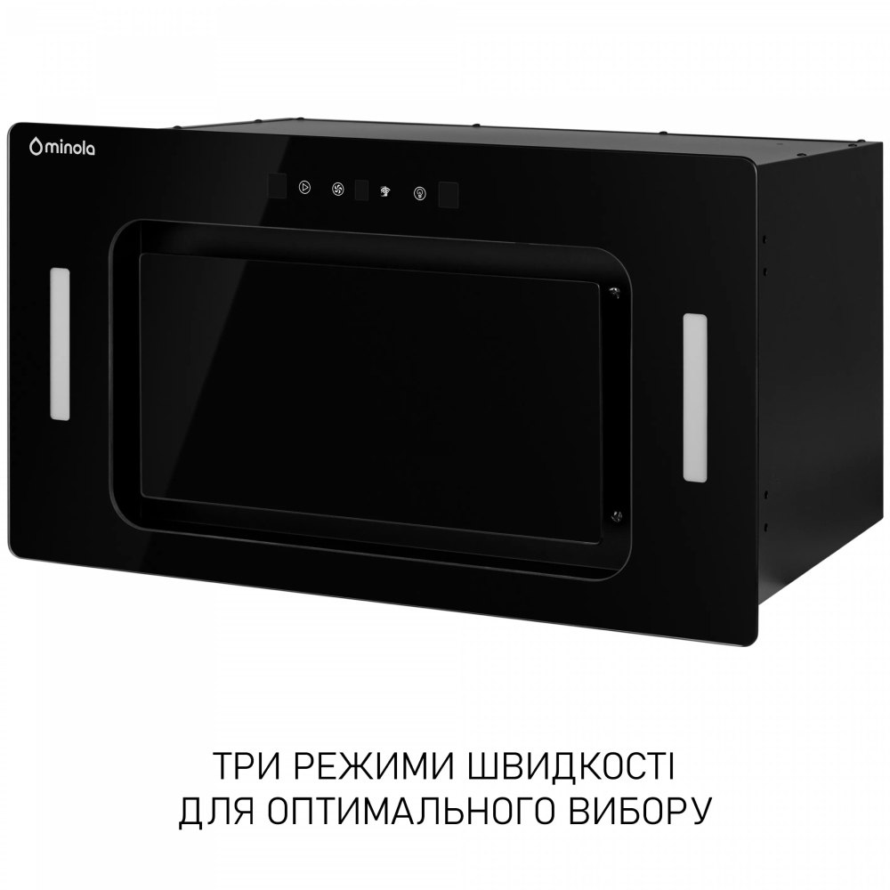 Вытяжка MINOLA BGH 5877 BL Режим работы циркуляция