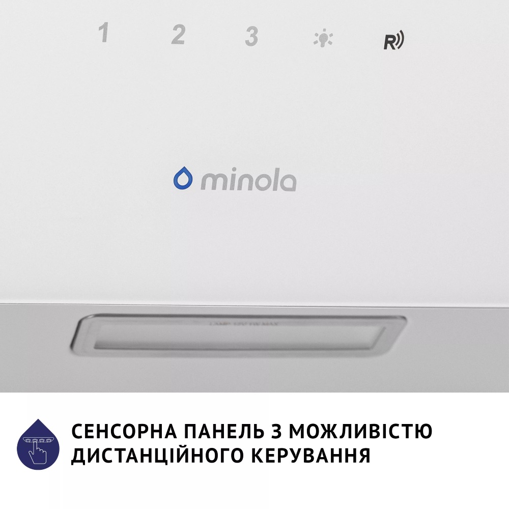 Покупка Вытяжка MINOLA HVS 6224 WH 700 LED