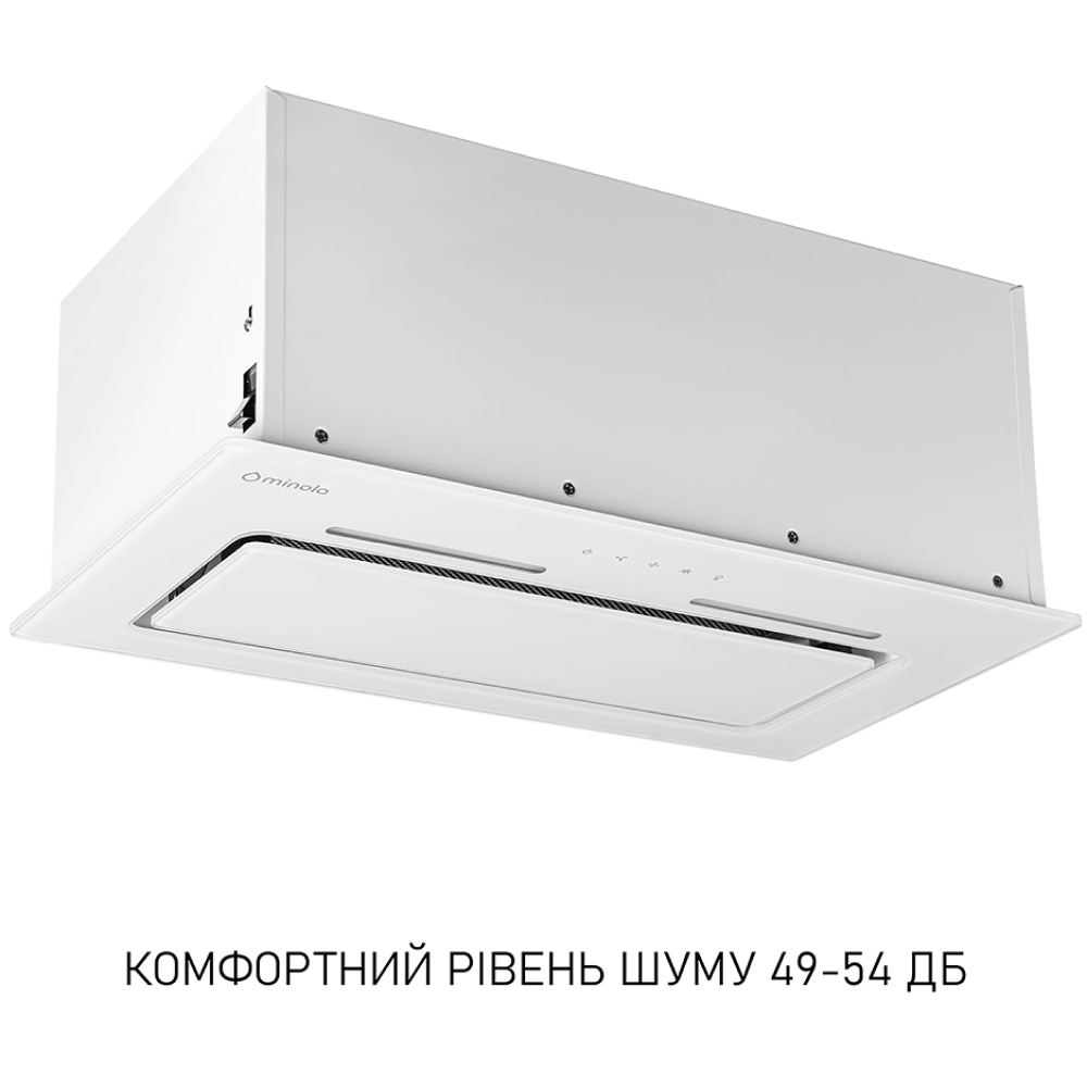 Витяжка MINOLA HBI 6873 WH GLASS 1200 LED Line Потужність двигуна 230