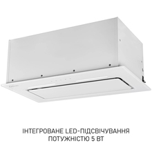 Витяжка MINOLA HBI 6873 WH GLASS 1200 LED Line