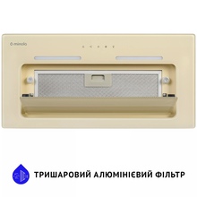 Витяжка MINOLA HBI 6873 IV GLASS 1200 LED Line