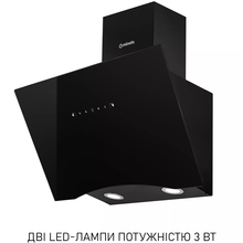 Вытяжка MINOLA HVS 6812 BL 1200 LED