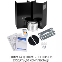 Вытяжка MINOLA HVS 6812 BL 1200 LED