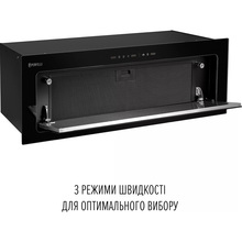 Вытяжка PERFELLI Design Vision 9 Nero Silenzio