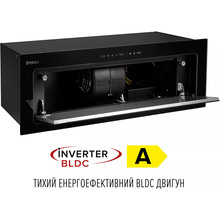 Вытяжка PERFELLI Design Vision 9 Nero Silenzio