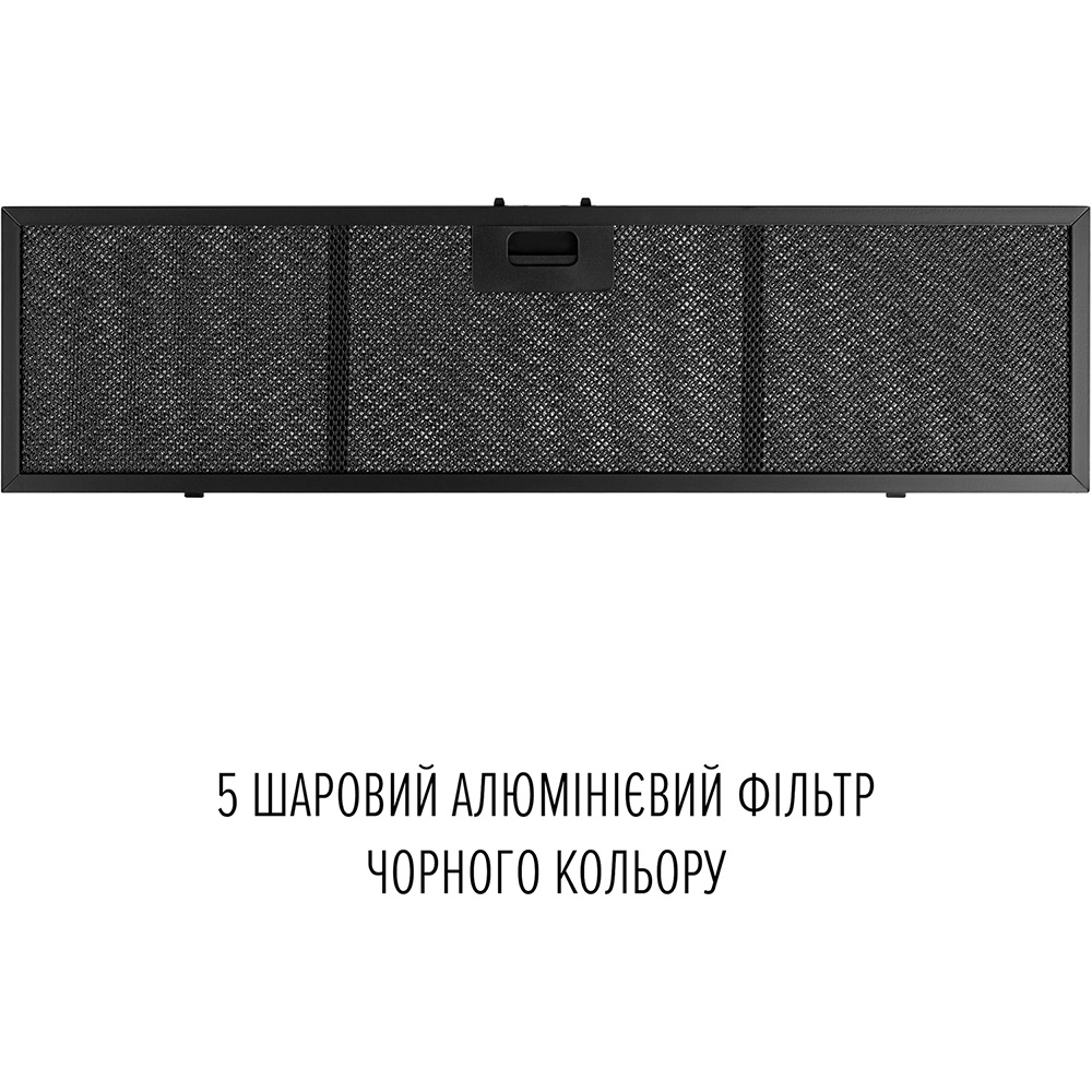 Фото 14 Вытяжка PERFELLI Design Vision 9 Nero Silenzio