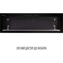 Вытяжка PERFELLI Design Vision 9 Nero Silenzio