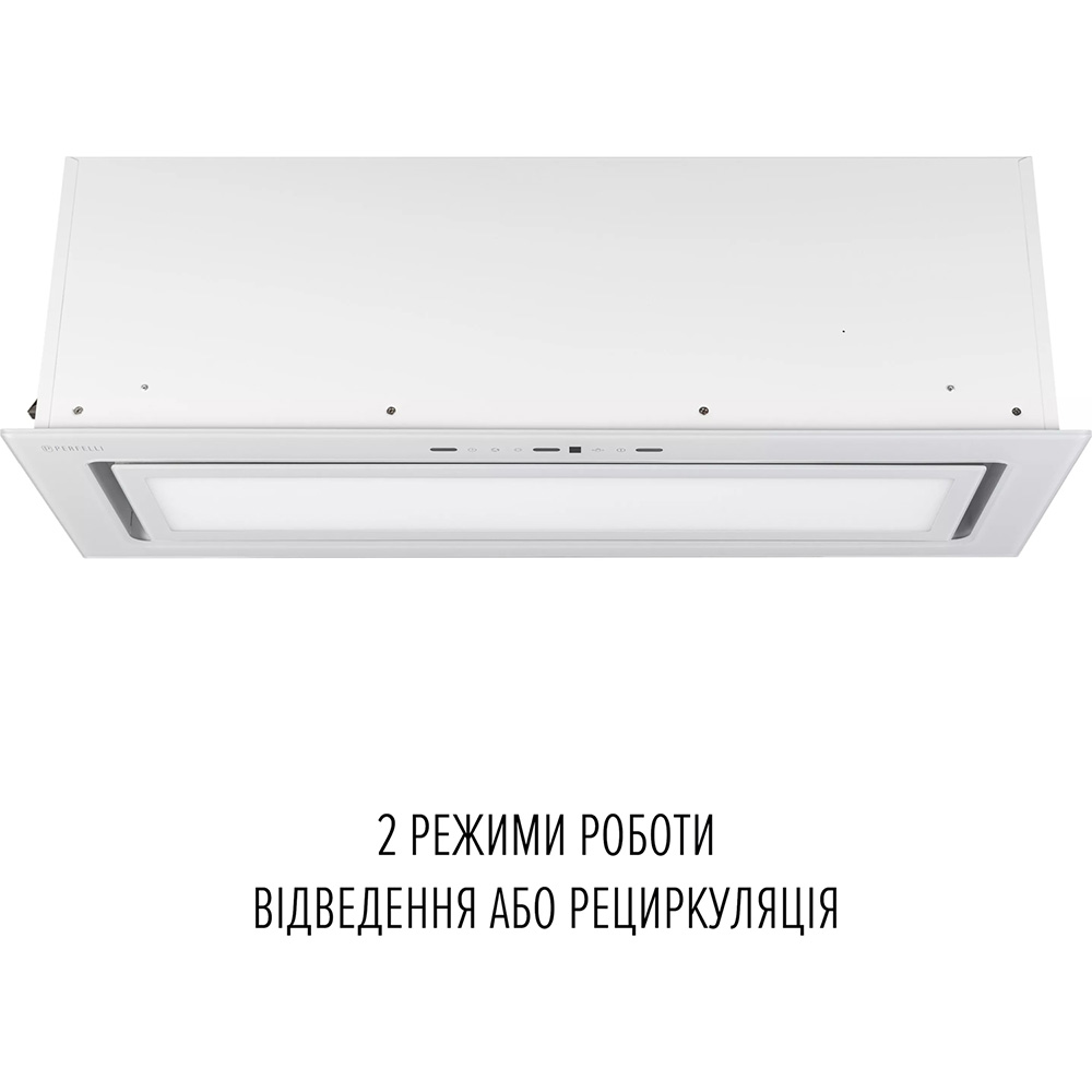 Вытяжка PERFELLI Design Vision 9 Bianco Silenzio Тип встраиваемая