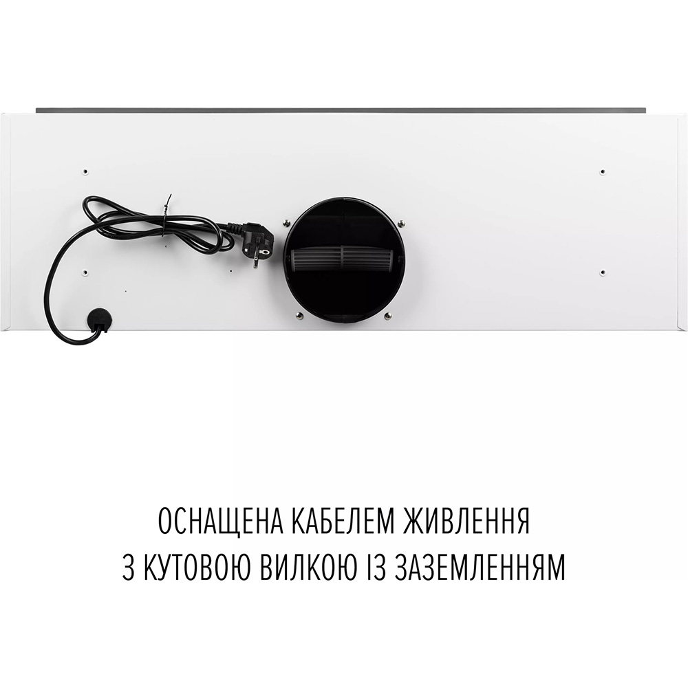Фото Вытяжка PERFELLI Design Vision 9 Bianco Silenzio