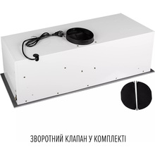 Вытяжка PERFELLI Design Vision 9 Bianco Silenzio