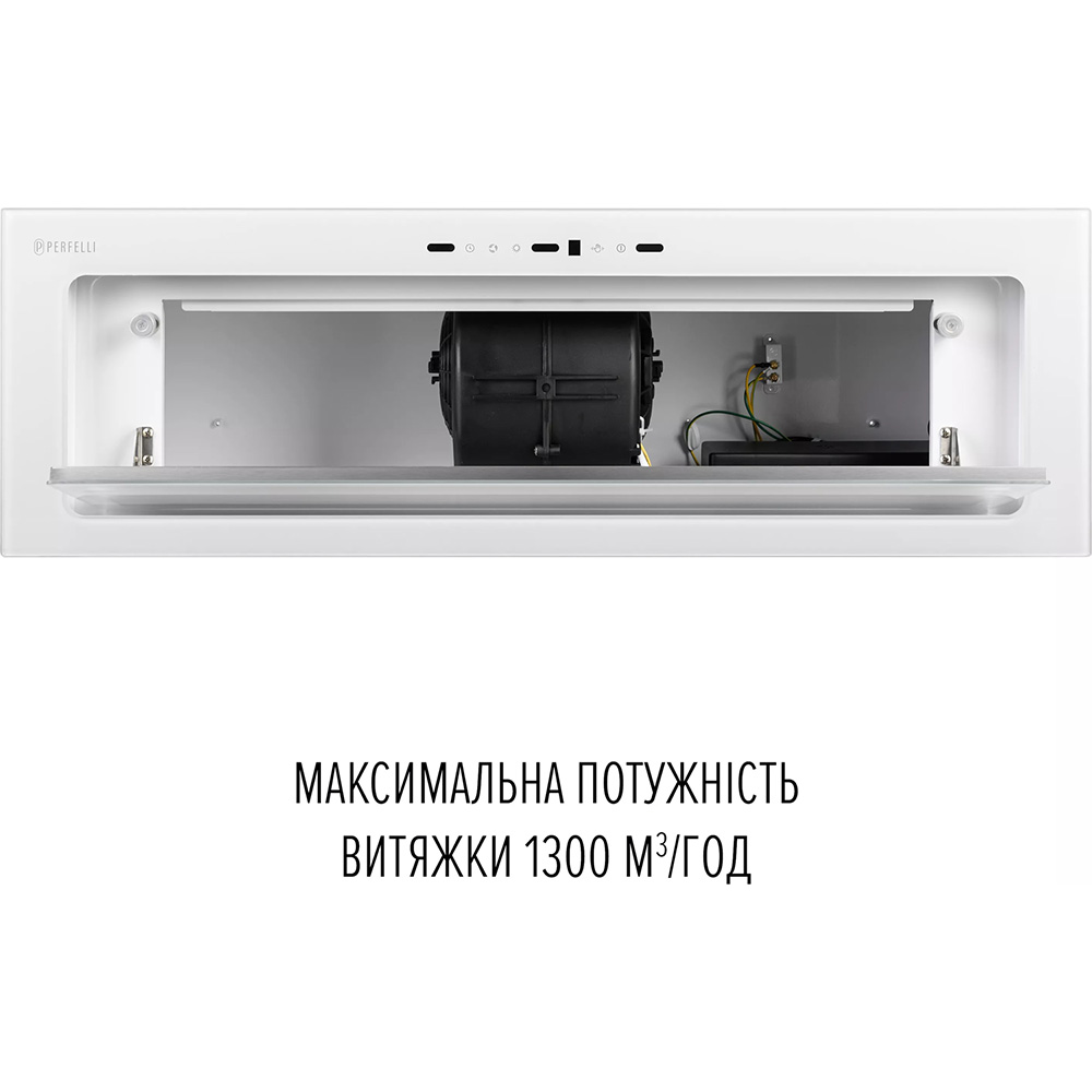 Внешний вид Вытяжка PERFELLI Design Vision 9 Bianco Silenzio