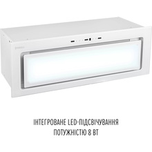 Вытяжка PERFELLI Design Vision 9 Bianco Silenzio