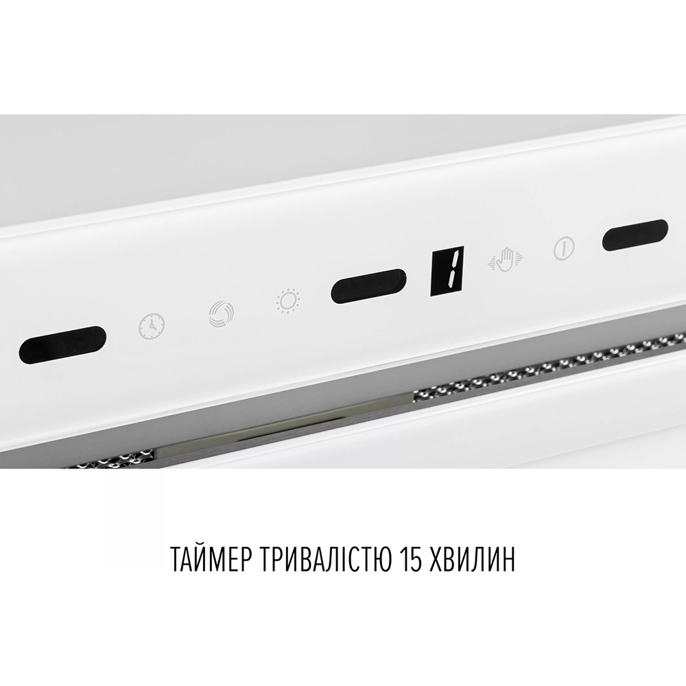 Вытяжка PERFELLI Design Vision 9 Bianco Silenzio Режим работы отвод
