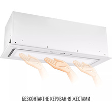 Вытяжка PERFELLI Design Vision 9 Bianco Silenzio