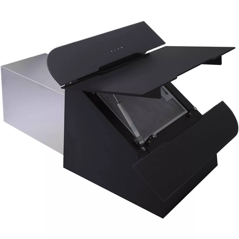 Вытяжка PERFELLI DNS 6793 B 1100 BL LED Strip Диаметр воздуховода 150