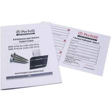 Вытяжка PERFELLI DNS 9793 B 1100 BL LED Strip
