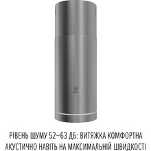 Витяжка PERFELLI Centro 35PEX Inox