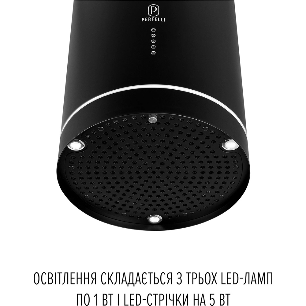 Внешний вид Вытяжка PERFELLI Centro 35PEB Nero