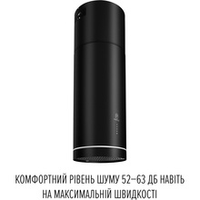 Вытяжка PERFELLI Centro 35PEB Nero