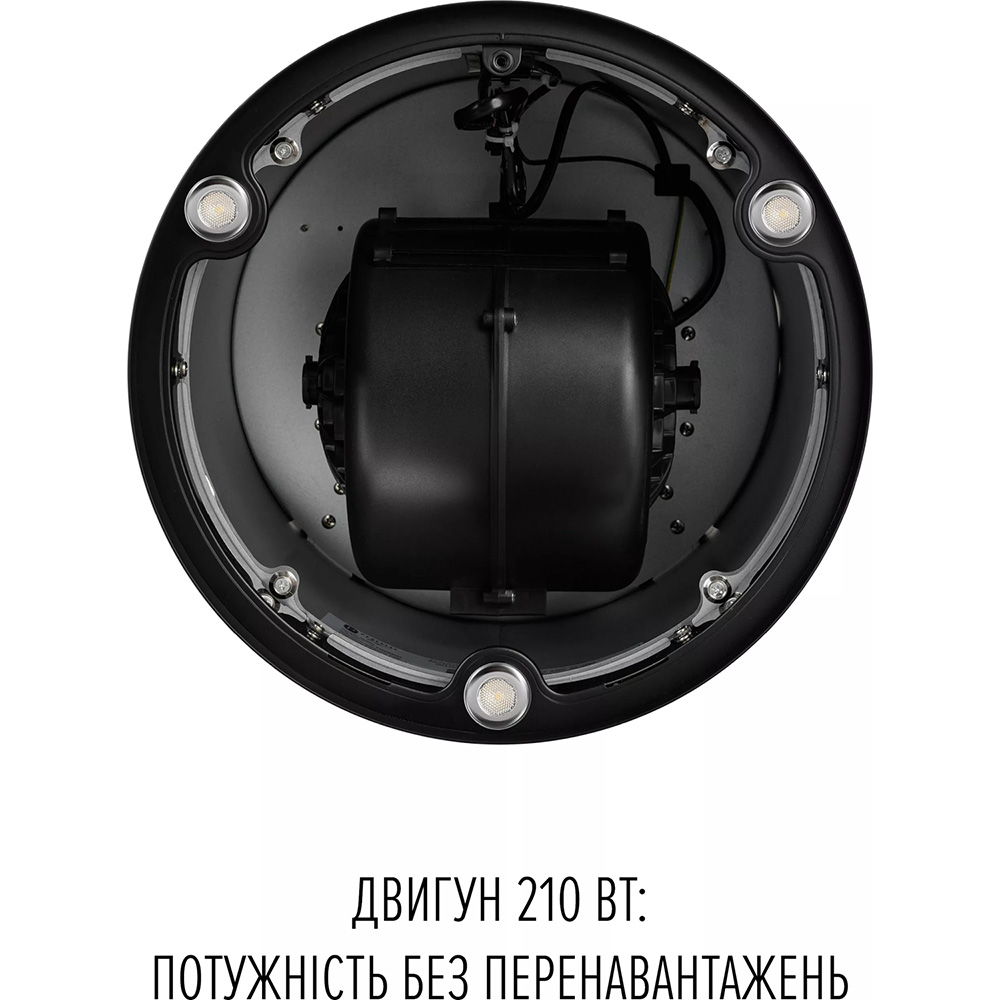 Изображение Вытяжка PERFELLI Centro 35PEB Nero