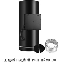 Вытяжка PERFELLI Flow 35PEB Nero