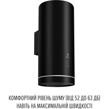 Вытяжка PERFELLI Flow 35PEB Nero
