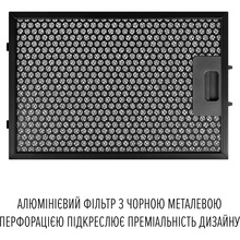 Вытяжка PERFELLI DESIGN QUADRO 36 NERO SILENZIO