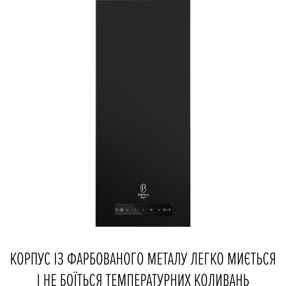 Вытяжка PERFELLI DESIGN QUADRO 36 NERO SILENZIO Тип островная