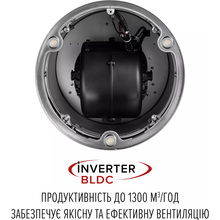 Витяжка PERFELLI Design Isola 35 Inox Silenzio