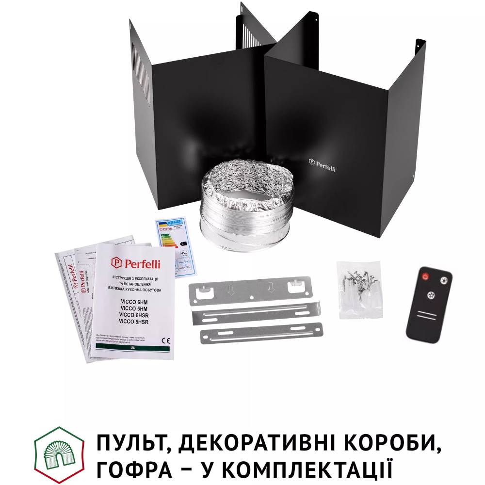 Покупка Вытяжка PERFELLI VICCO 6HSR NERO