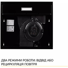 Витяжка WEILOR WPL 5092 FBL