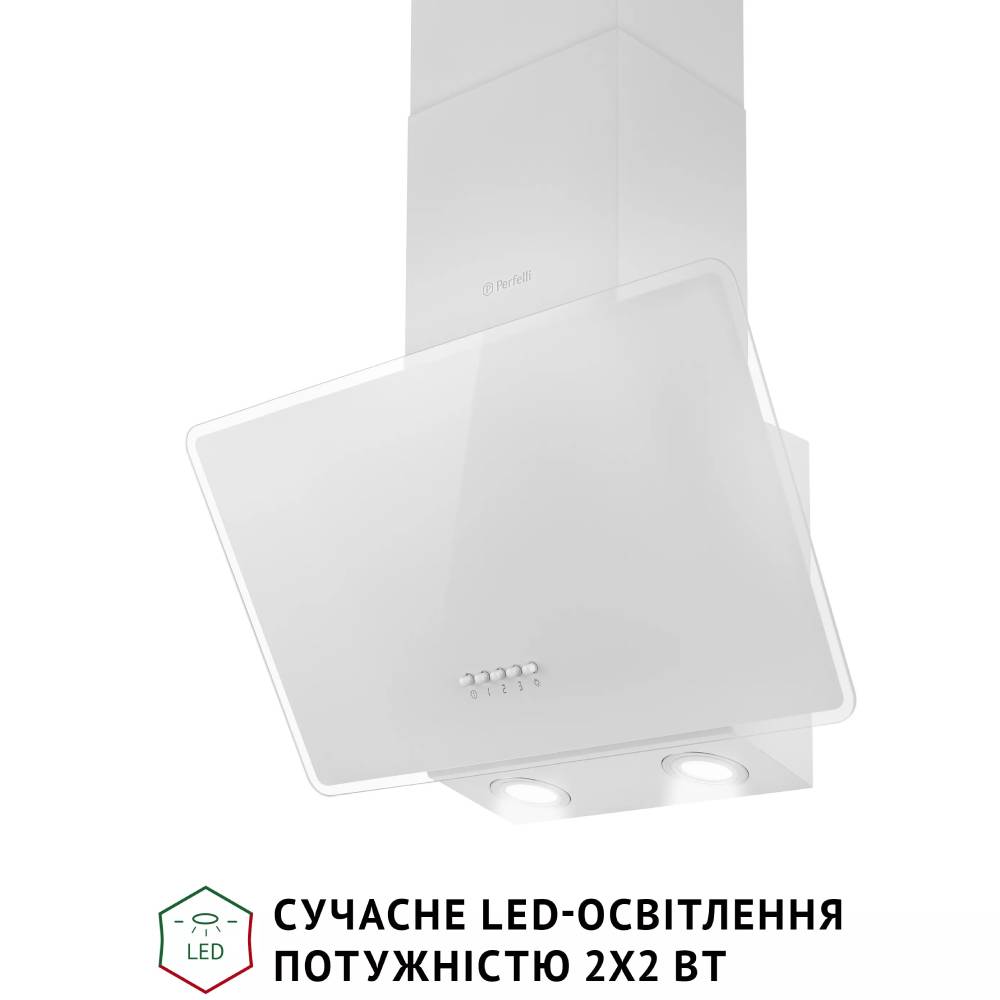 Витяжка PERFELLI VICCO 5HM BIANCO Тип похила