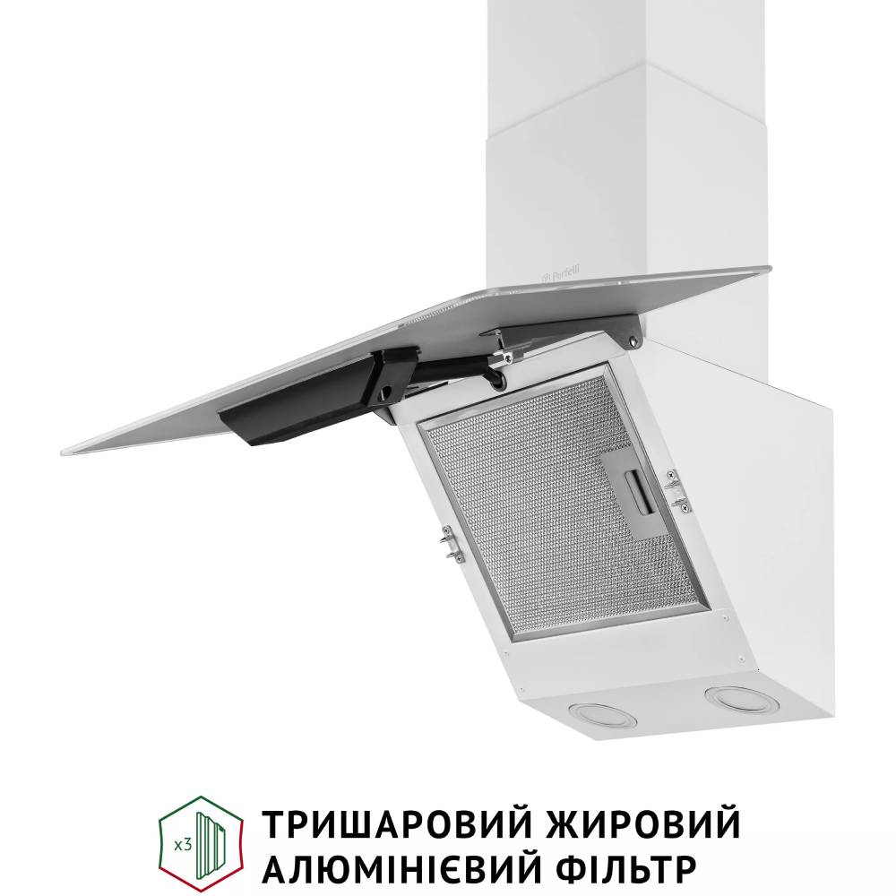 Витяжка PERFELLI VICCO 5HSR BIANCO Режим работы циркуляция